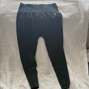 Gymshark women dark green High-Waist Athletic Leggings